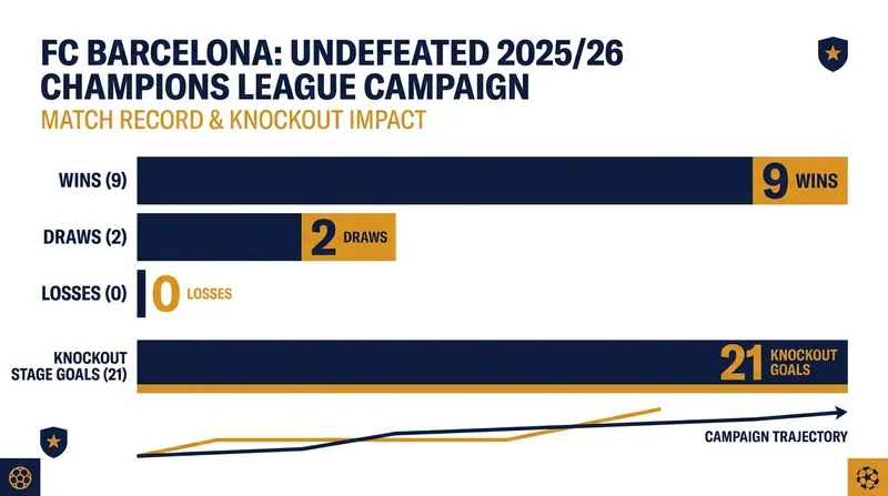Barcelona became the first team in the modern group-phase era to win the title undefeated.