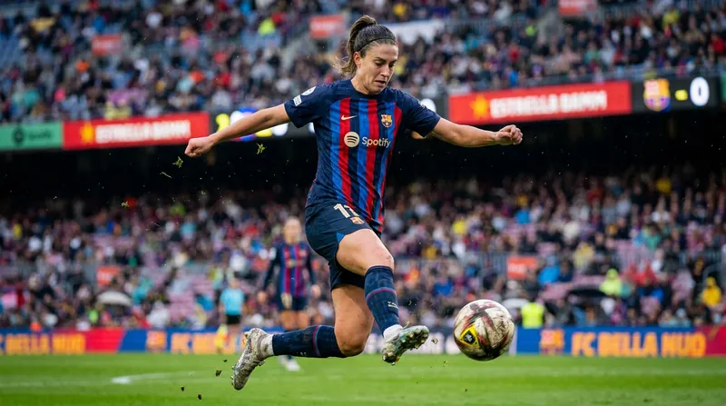 Barcelona's attacking precision overwhelmed Lyon in the second half of the final.