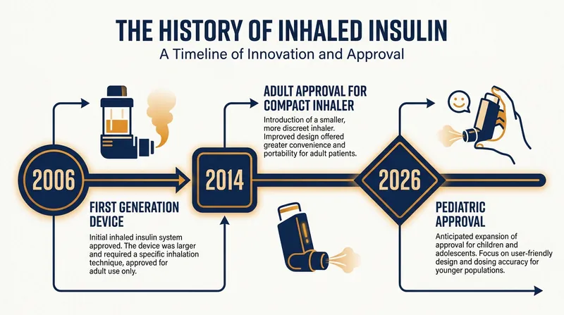 The pediatric approval marks the culmination of a two-decade journey for inhaled insulin technology.