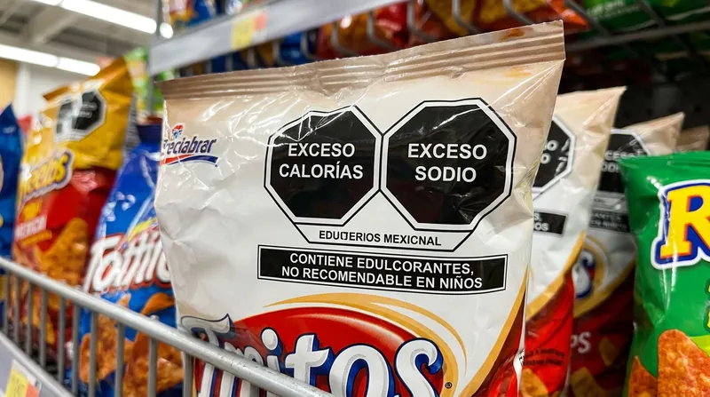 Mexico expanded the labeling model to include specific warnings for caffeine and artificial sweeteners.
