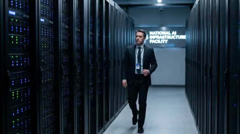 The Executive Order frames advanced AI models primarily as a cybersecurity and national defense priority.