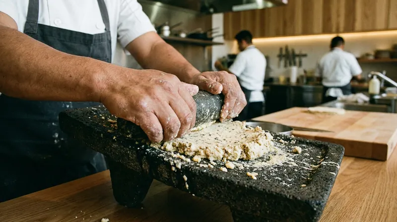Modern fine-dining chefs are abandoning industrialized flours to grind their own fresh masa daily.