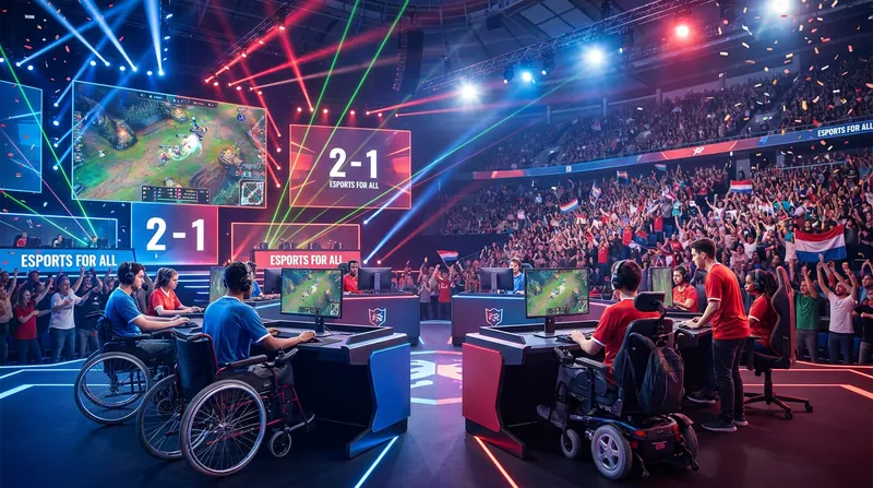 The ultimate goal of the adaptive movement is seamless integration into mainstream open-bracket tournaments.