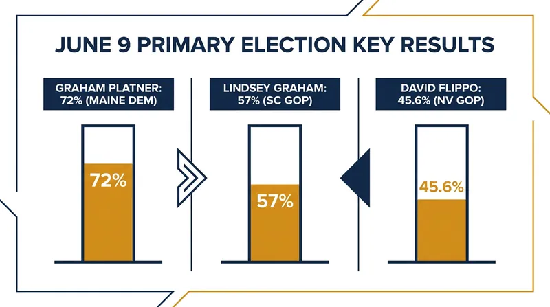 Key primary victories from Tuesday's midterm elections.