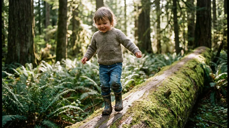 Risky play allows children to safely calibrate their physical limits and learn to manage fear.