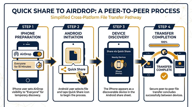 How the new cross-platform file sharing protocol works without third-party apps.
