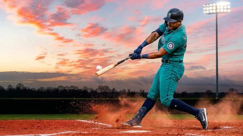 Julio Rodriguez has found his rhythm at the plate, leading the Mariners with 13 home runs.