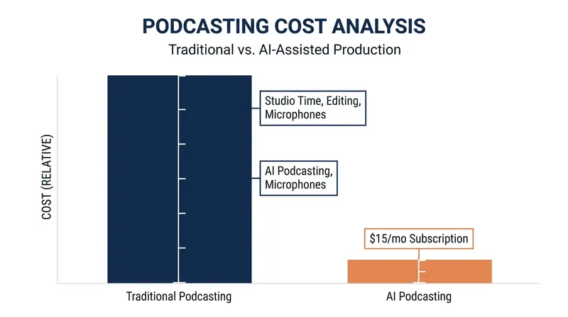 The democratization of audio production has drastically lowered the barrier to entry.