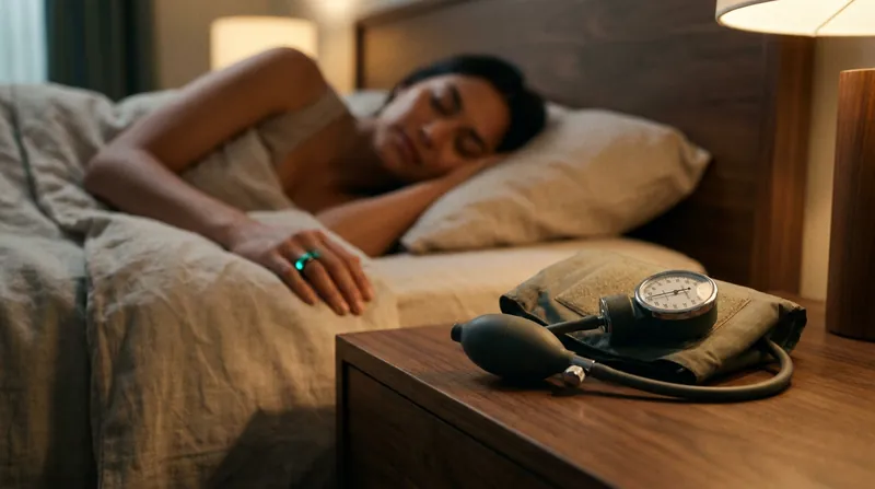 Because smart rings are comfortable enough to wear to bed, they excel at detecting the 'nocturnal dip'—a critical blood pressure metric that traditional cuffs often miss.