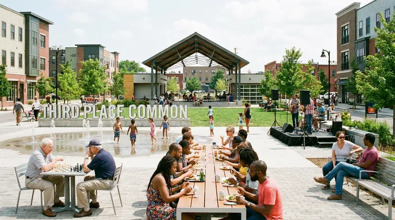 Urban planners are increasingly focused on designing 'third places' that naturally encourage micro-interactions.