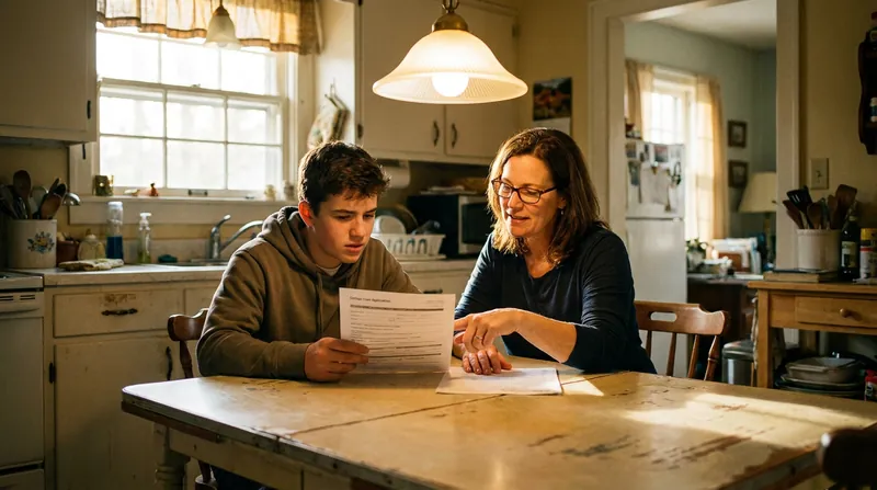 Students who discuss financial decisions at home score significantly higher in financial literacy, highlighting the need for school programs to close the equity gap.