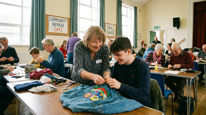 Timebanks frequently host repair cafes and workshops, turning individual skills into community assets.
