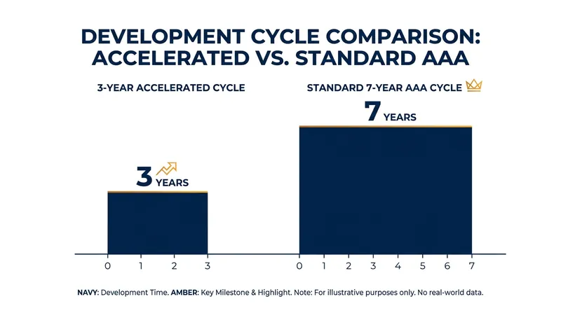 Square Enix's iterative pipeline has drastically reduced the time between major releases.