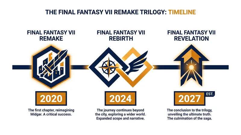 The entire trilogy is on track to be completed in roughly a decade.