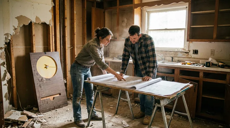 Living through a renovation requires immense patience and a flexible timeline.