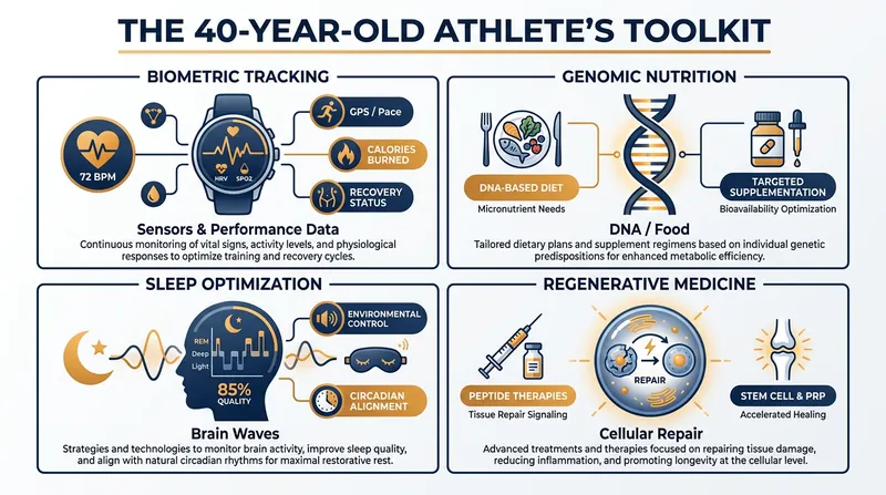 Career extension requires a holistic approach that blends data analytics with personalized medicine.