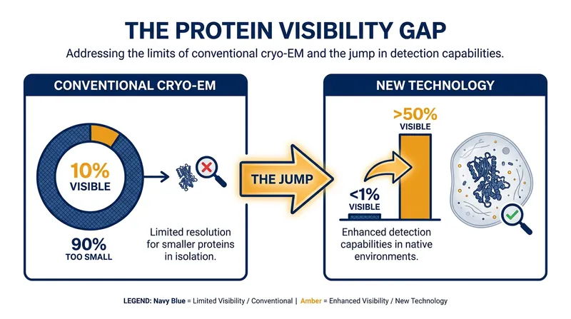 The laser phase plate could dramatically expand the percentage of the human proteome visible to scientists.