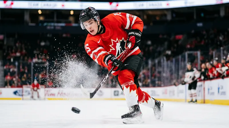 Preston led Team Canada with 21 shots on goal at the 2026 IIHF World Under-18 Championship.