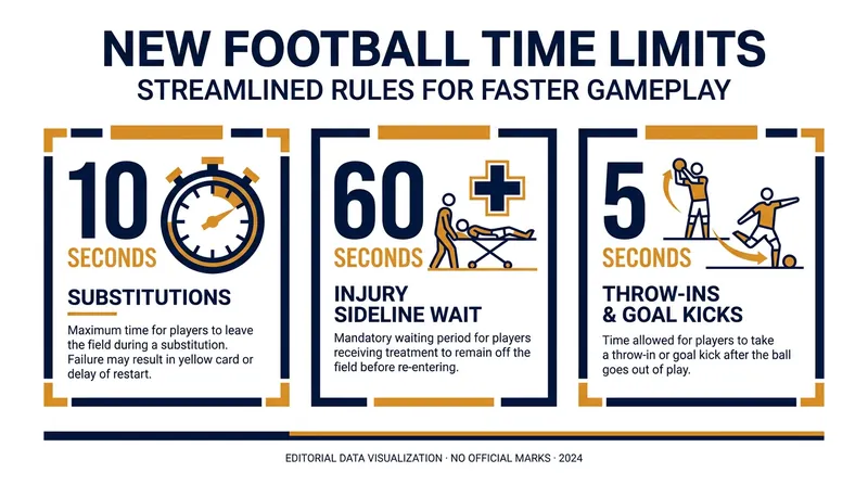 IFAB's new time limits aim to maximize effective playing time.