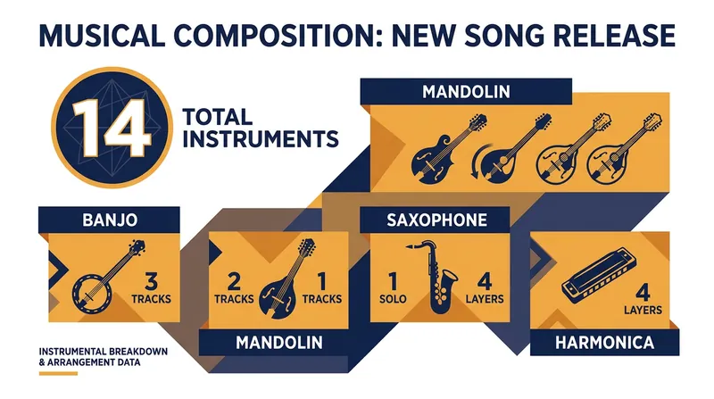 Swift's new track features a rich acoustic arrangement utilizing 14 different instruments.