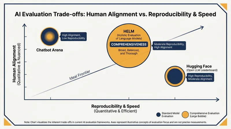 The inherent trade-offs between speed, reproducibility, and human preference.
