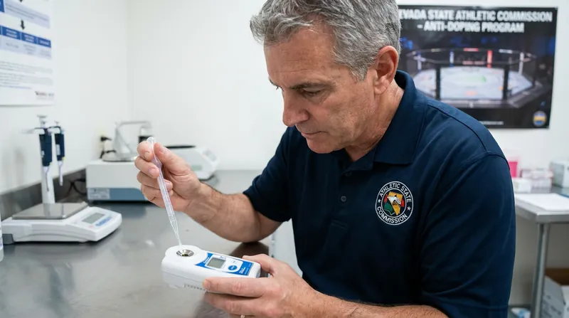 Urine Specific Gravity (USG) tests are now used to ensure fighters are safely hydrated before stepping on the scale.