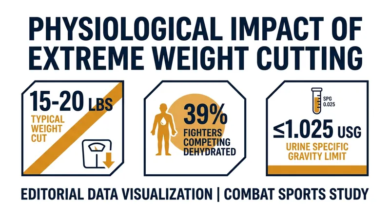 The hidden numbers behind MMA's weight-cutting crisis and the regulatory solutions.