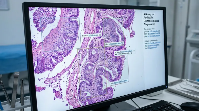 New 'auditable' AI models highlight exact pixels and cite specific medical literature to justify their diagnostic conclusions.