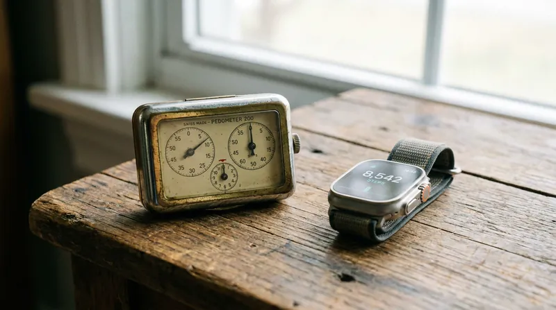 The 10,000-step target originated as a marketing slogan for a 1965 Japanese pedometer called the 'Manpo-kei'.