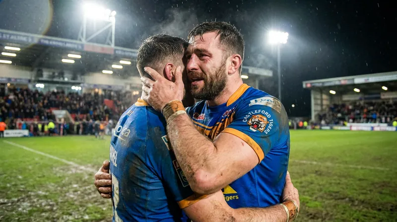 Sinfield's fundraising journey was inspired by his late teammate Rob Burrow.