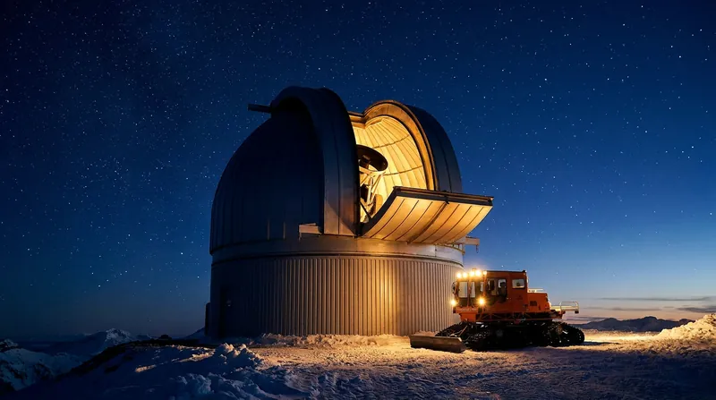 Observatories worldwide use the moon as a massive, natural mirror to monitor Earth's climate.