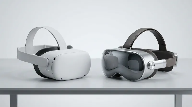 The hardware market has split between lightweight plastic devices for high-intensity cardio and premium glass-and-metal headsets for mindful movement.