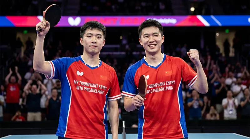 Alexis (shakehand) and Félix (penhold) have revitalized European table tennis with their contrasting styles.