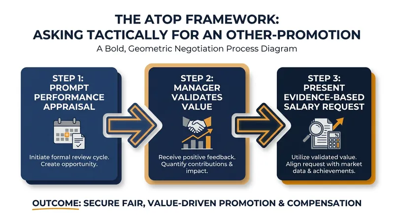 The ATOP framework helps candidates bypass implicit biases by having managers validate their performance first.