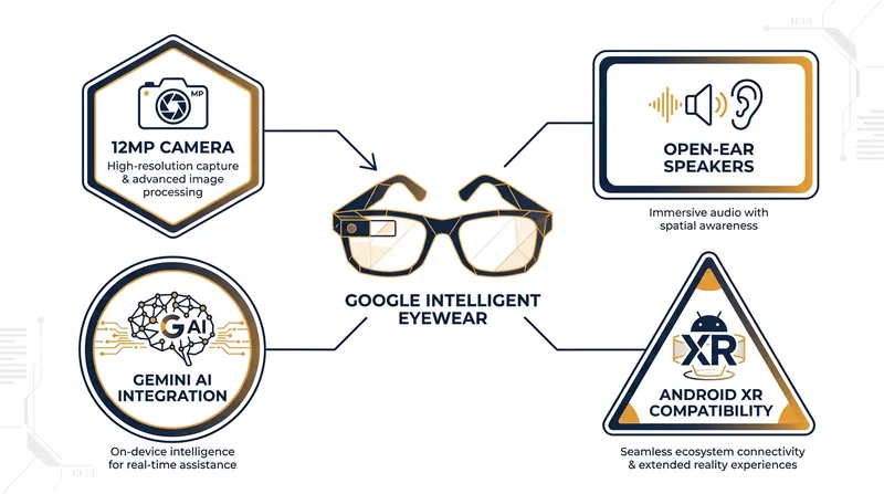 The initial fall release will feature an audio-first design powered by Google's multimodal Gemini AI.