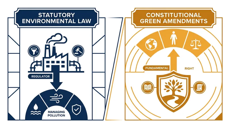 Unlike traditional laws that manage pollution after the fact, constitutional amendments are designed to prevent harm before it occurs.