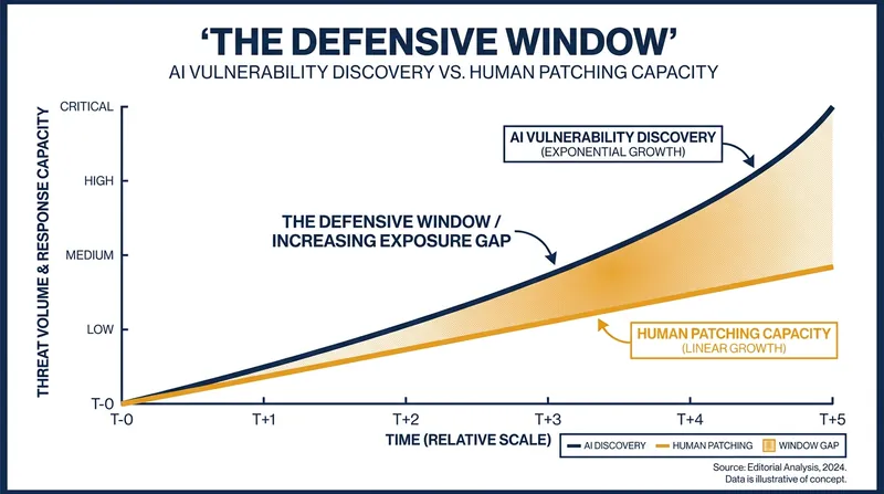 The primary bottleneck has shifted from discovering vulnerabilities to verifying and patching them.