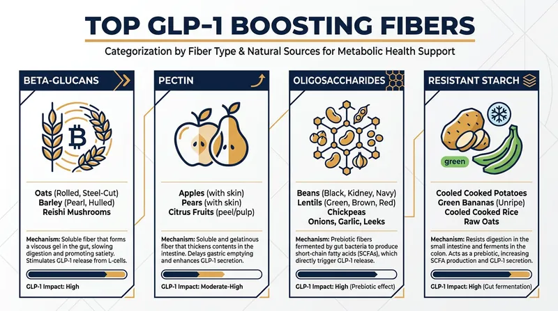 Different types of fermentable fibers provide the necessary fuel for the gut microbiome to stimulate hormone secretion.