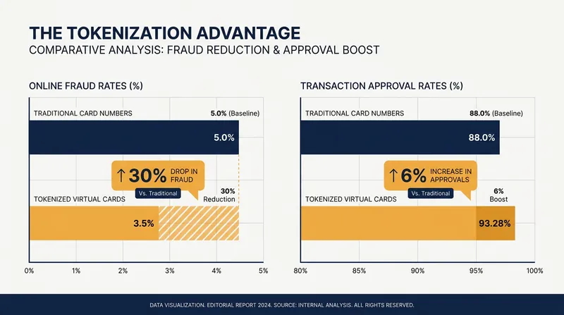 Tokenized transactions simultaneously reduce fraud and increase the likelihood of a successful purchase.