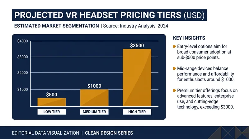Analysts expect the Steam Frame to occupy a premium middle tier between mainstream headsets and ultra-expensive spatial computers.