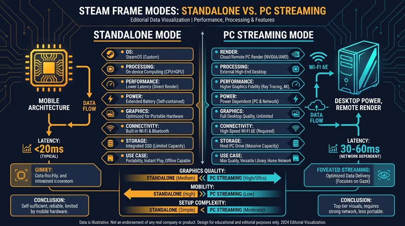 The headset bridges the gap between mobile convenience and PC fidelity.
