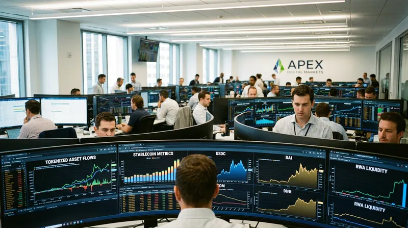 Major financial entities are deploying distributed ledger technology at scale to tokenize real-world assets.
