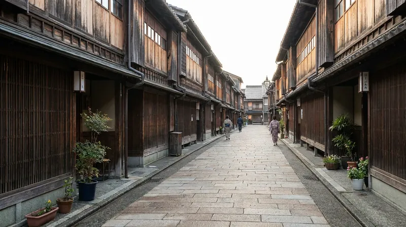 Historic districts in the Hokuriku region offer the charm of Kyoto without the overwhelming crowds.