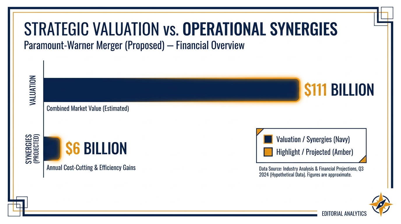 The merger promises $6 billion in synergies, raising fears of widespread industry layoffs.