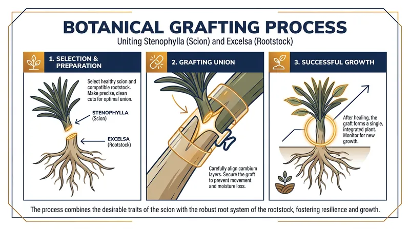Grafting combines the flavor of Stenophylla with the drought-resistant roots of Excelsa.