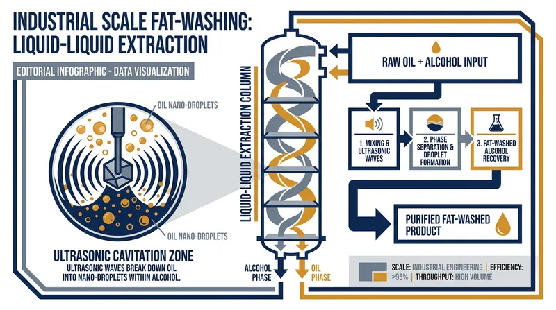 Industrial producers use ultrasonic waves to create nano-emulsions, drastically increasing flavor extraction.