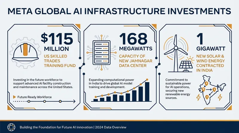 Breaking down Meta's latest commitments to physical infrastructure and clean energy.