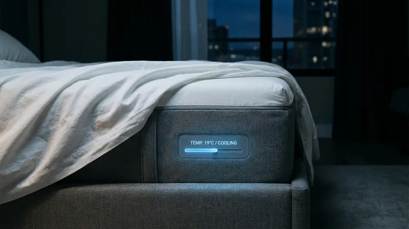 Advanced sleep systems now use active cooling to dynamically regulate the sleeping environment throughout the night.