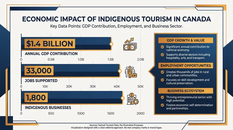 Indigenous tourism has grown into a major economic driver, particularly in Canada.