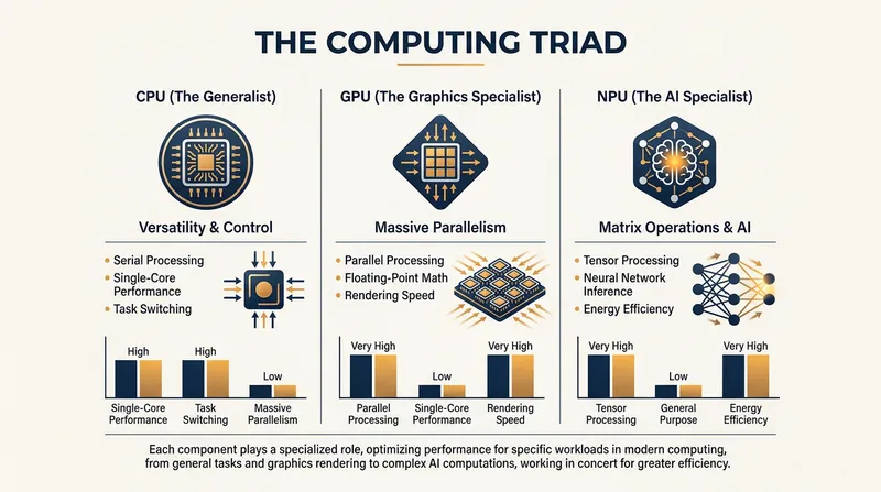 How modern PCs divide labor to maximize efficiency and performance.